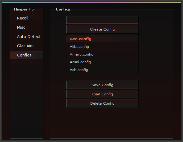 RS6 Config